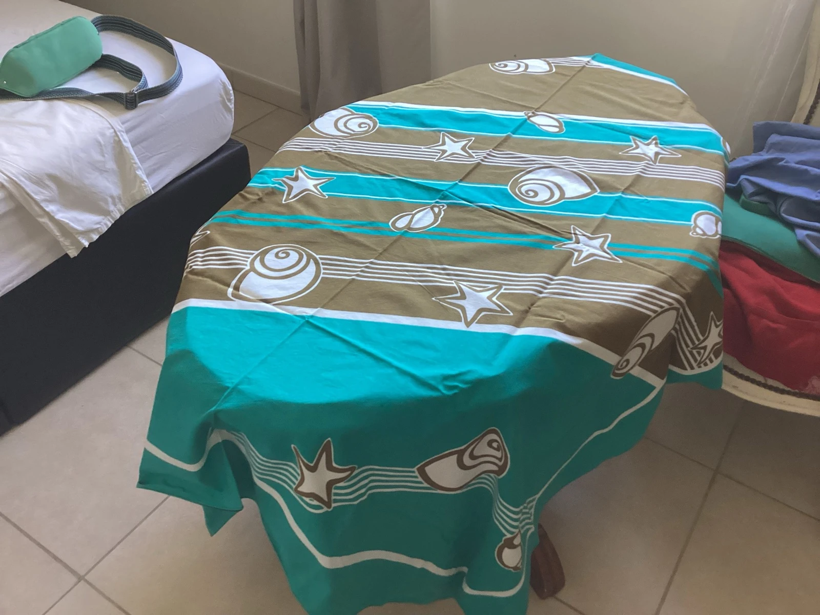 Nappe ou paréo ou autre «  Nina Ricci » – photo 4
